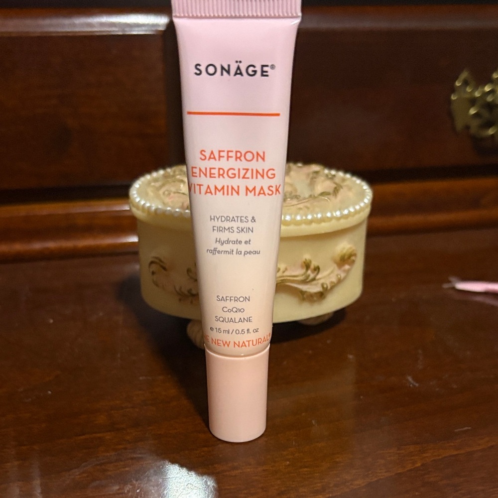 Sonäge Saffron Energizing Vitamin Mask - Pink